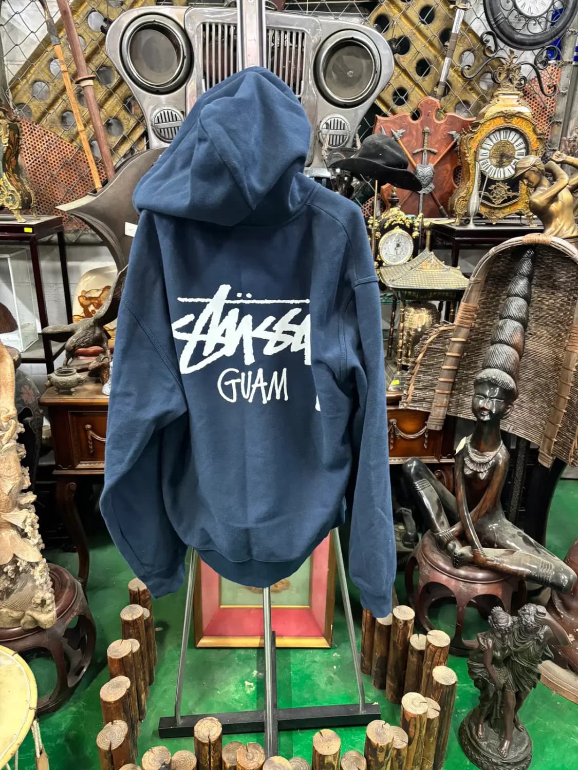 스투시(Stussy) 괌 기모 후드 집업 상품이미지4
