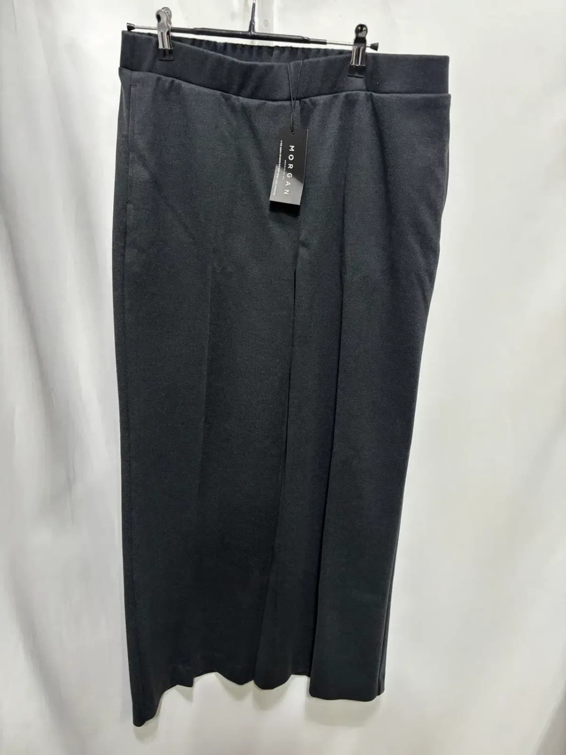 모르간(Morgan)와이드 핏 허리밴드 슬랙스 88(새상품) 상품이미지1