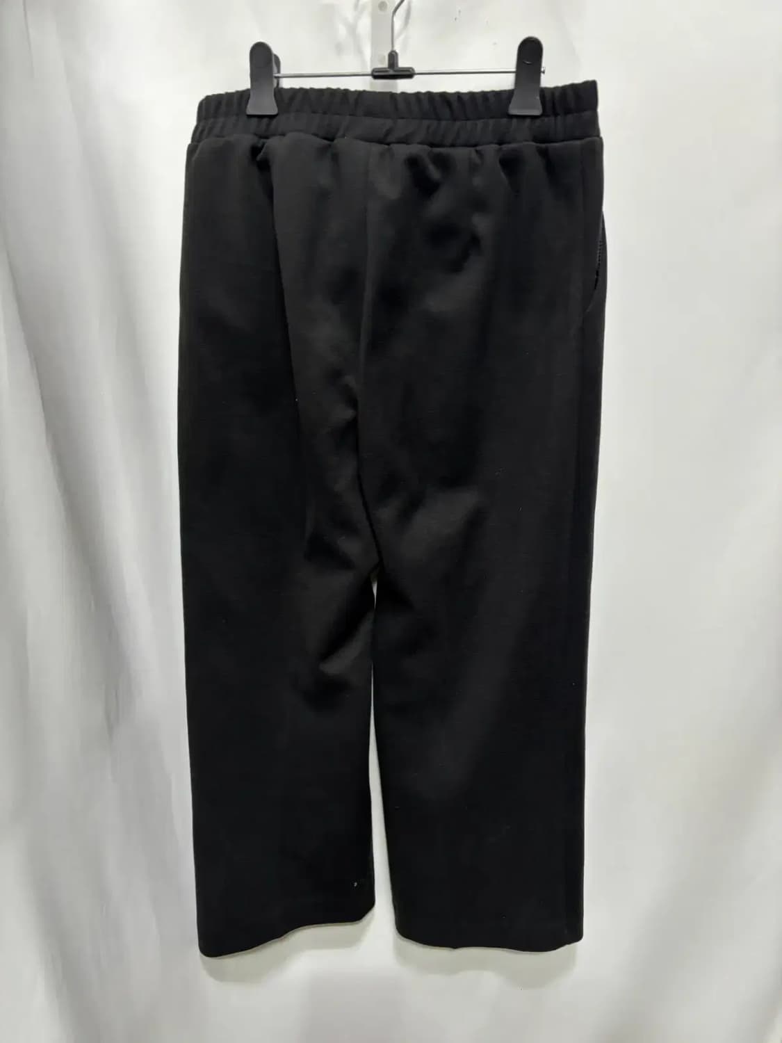 로미스토리 블랙 밴딩 와이드 팬츠 상품이미지4