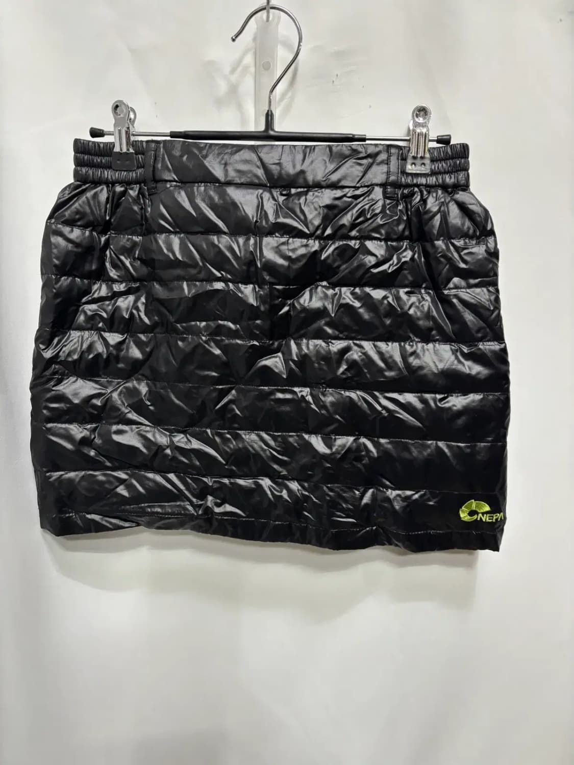 네파(NEPA)블랙 패딩 미니 스커트 치마 S 상품이미지4