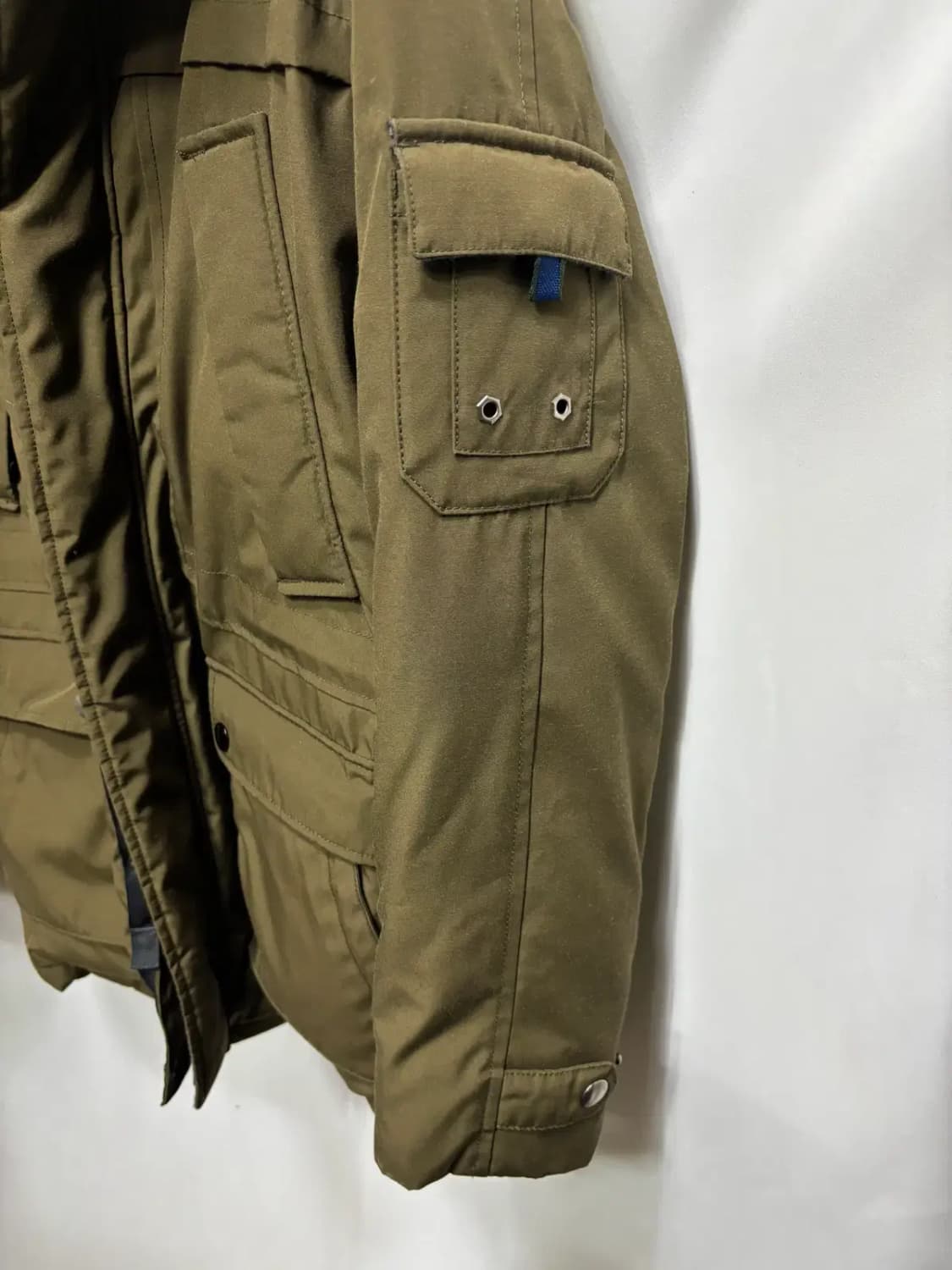 트루젠 라쿤후드털 오리털 패딩 점퍼 상품이미지4