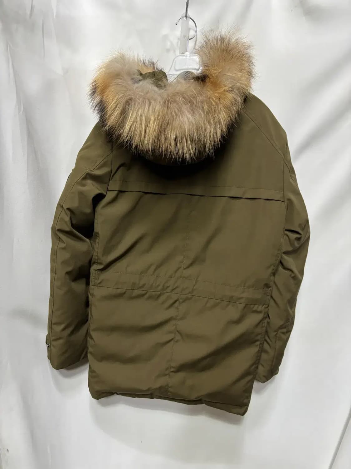 트루젠 라쿤후드털 오리털 패딩 점퍼 상품이미지5