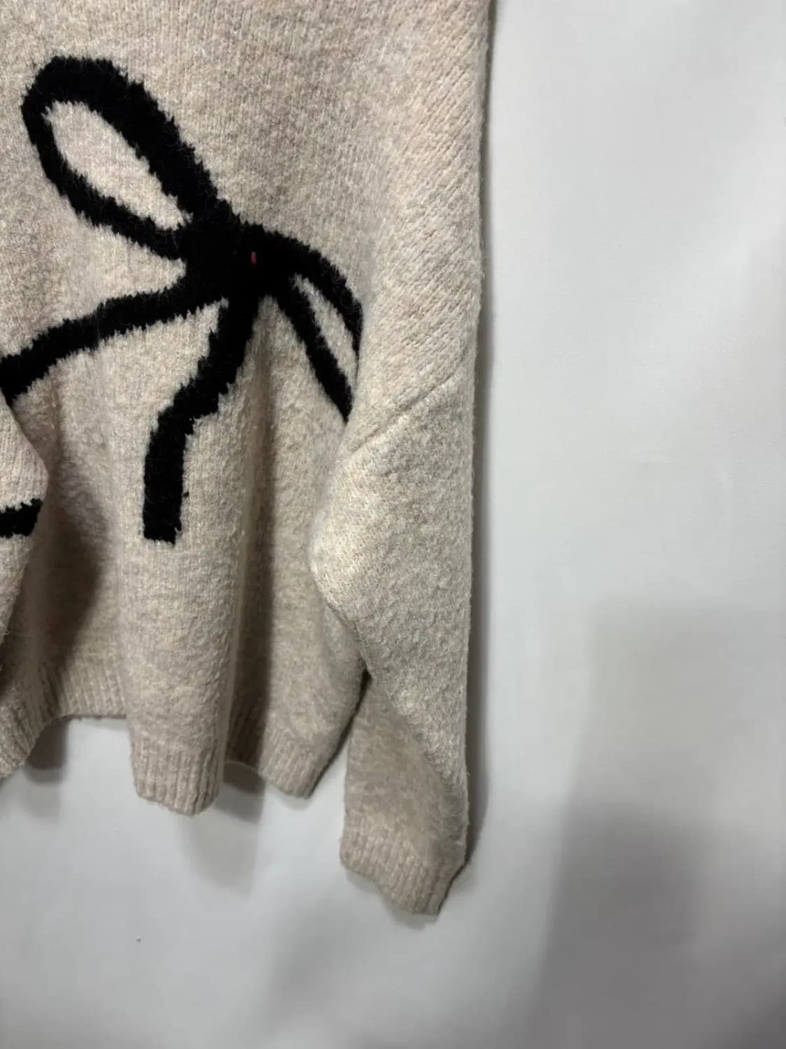 주디샾 리본 포인트 스웨터 상품이미지3