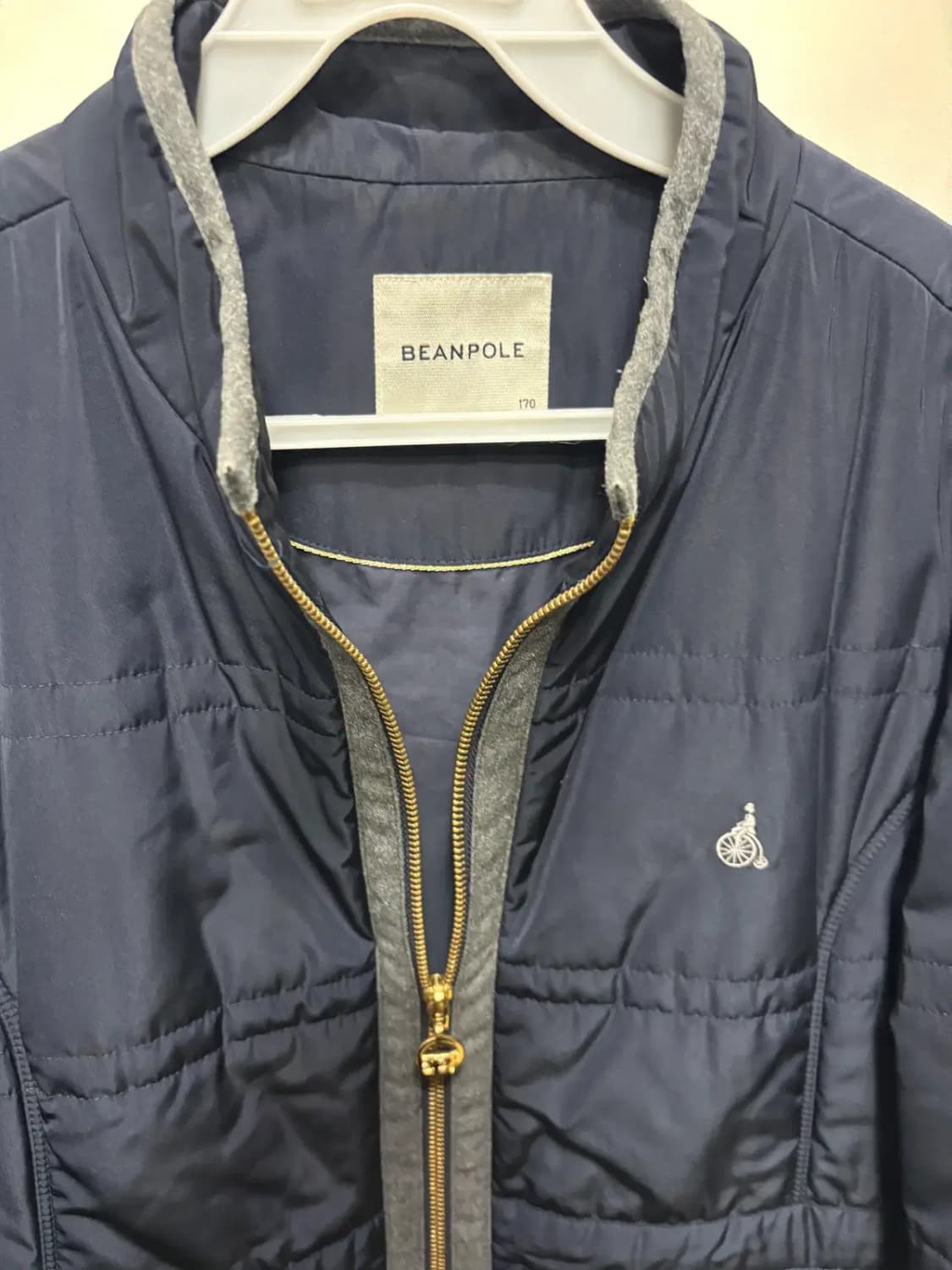 빈폴(BEANPOLE)네이비 누빔 패딩 점퍼 상품이미지2