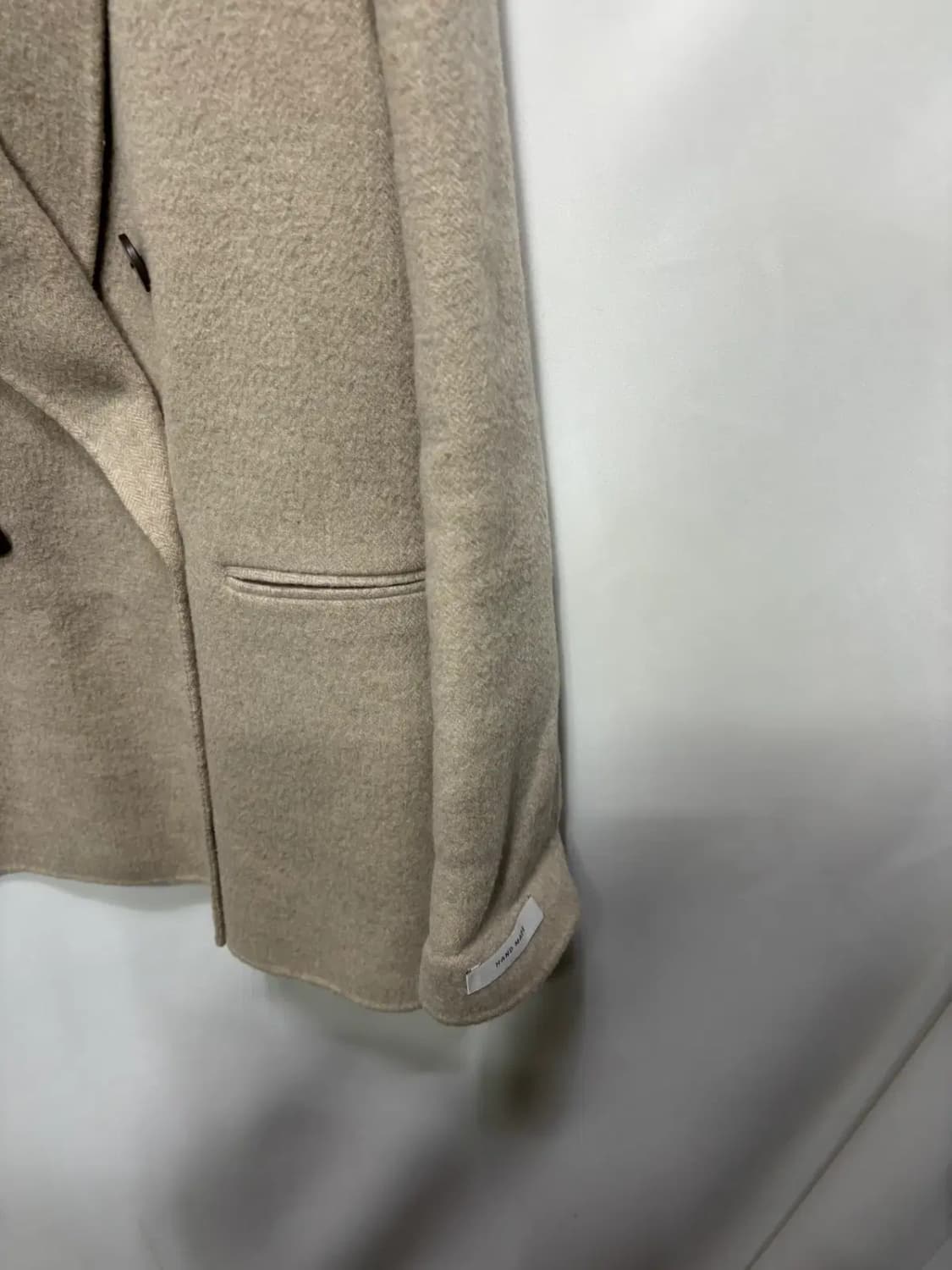 올리브데올리브 모 90% 더블 테일러드 핸드메이드 자켓 상품이미지3