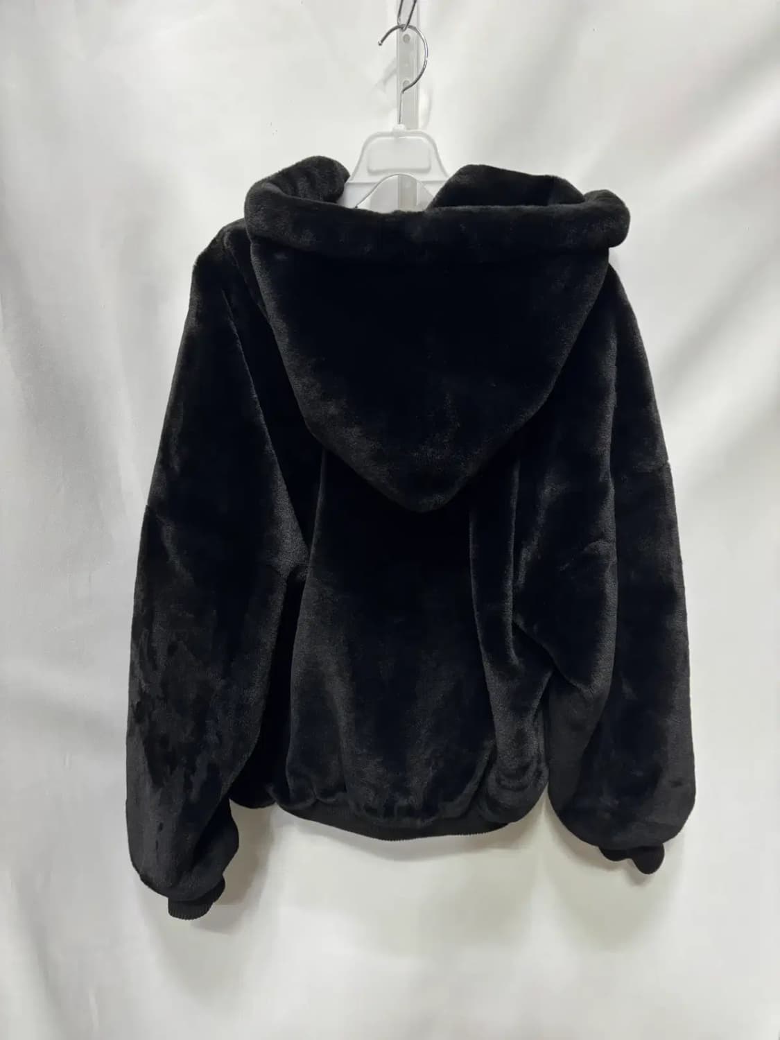 인조 모피(페이크 퍼)후드 집업 자켓 상품이미지4