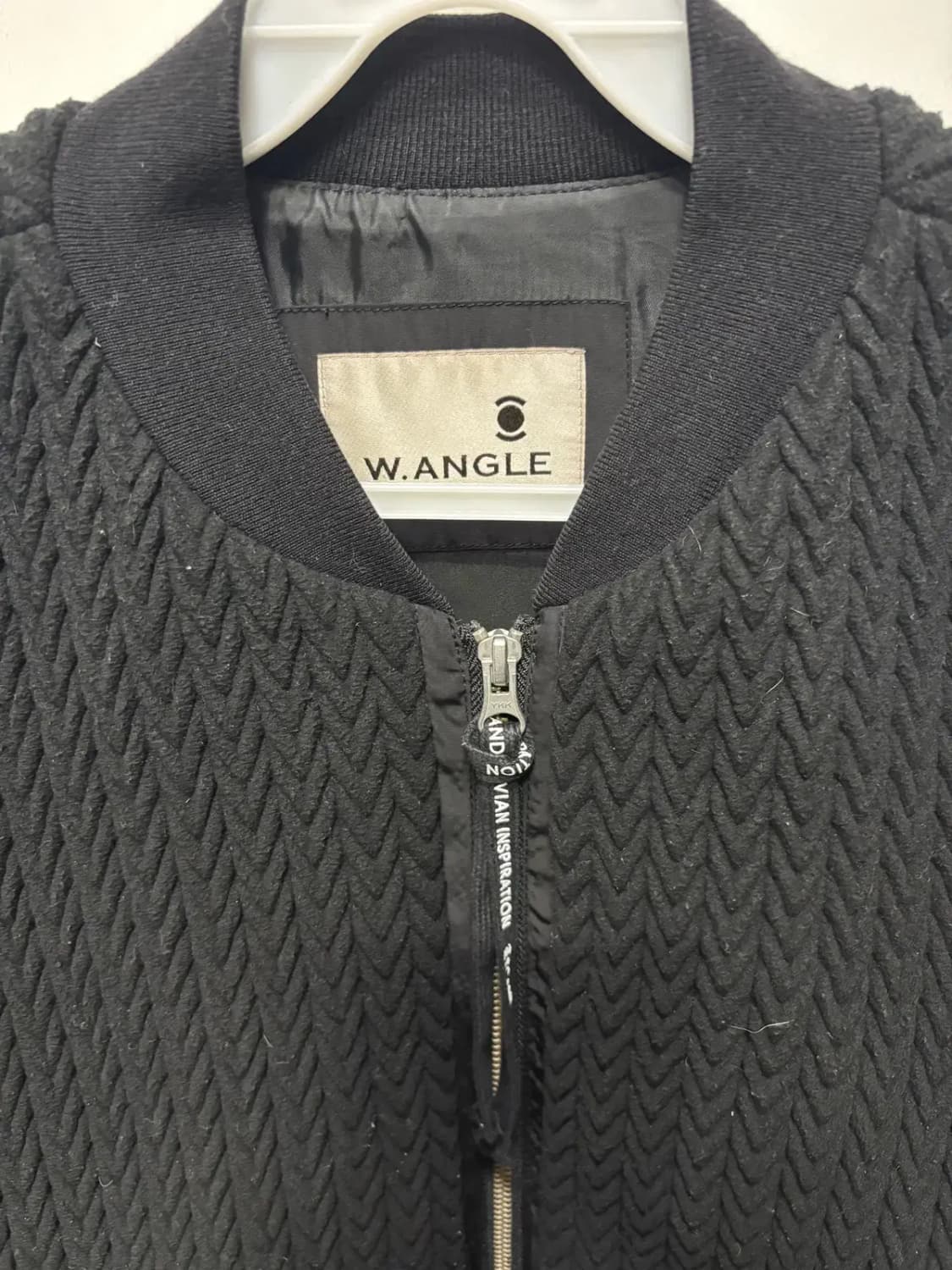 W.ANGLE(와이드앵글)골프 퀼팅 블루종 점퍼 95(보풀살짝) 상품이미지2