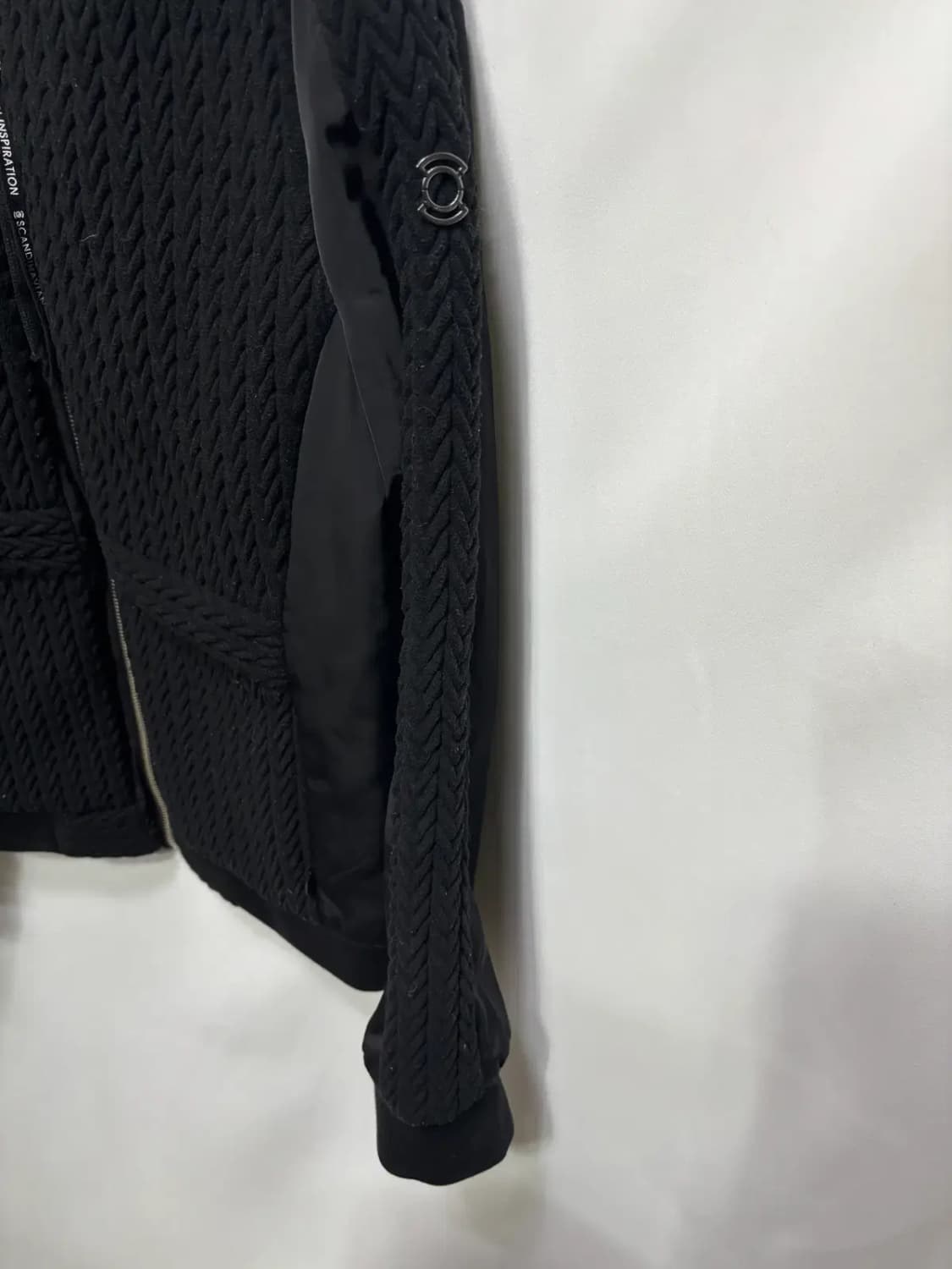 W.ANGLE(와이드앵글)골프 퀼팅 블루종 점퍼 95(보풀살짝) 상품이미지3