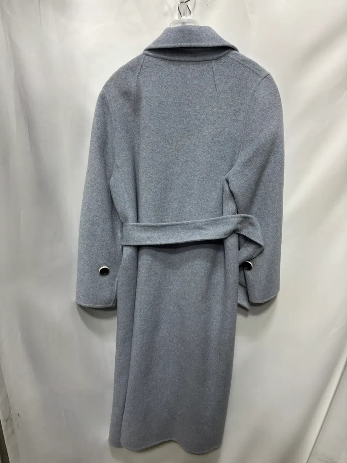 한나(HANNAH)더블 브레스티드 벨티드 롱코트 F 상품이미지4