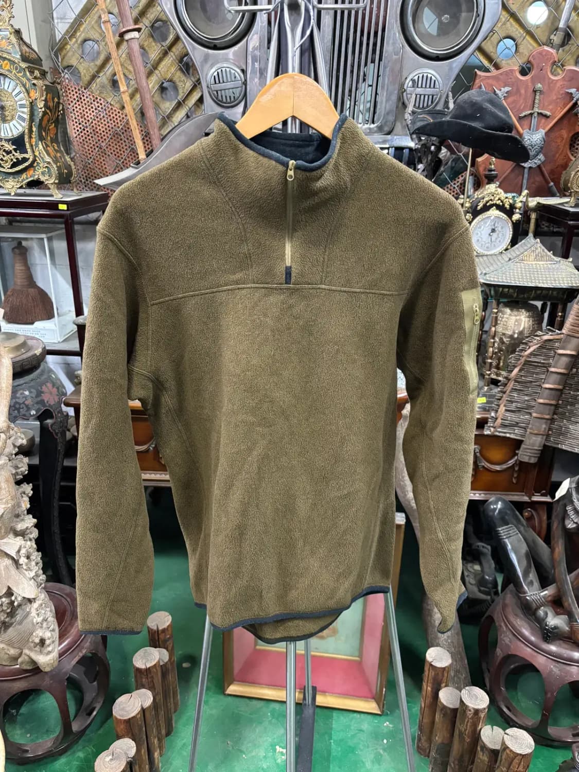 아크테릭스 코버트 1/4 집업 플리스 풀오버 상품이미지1