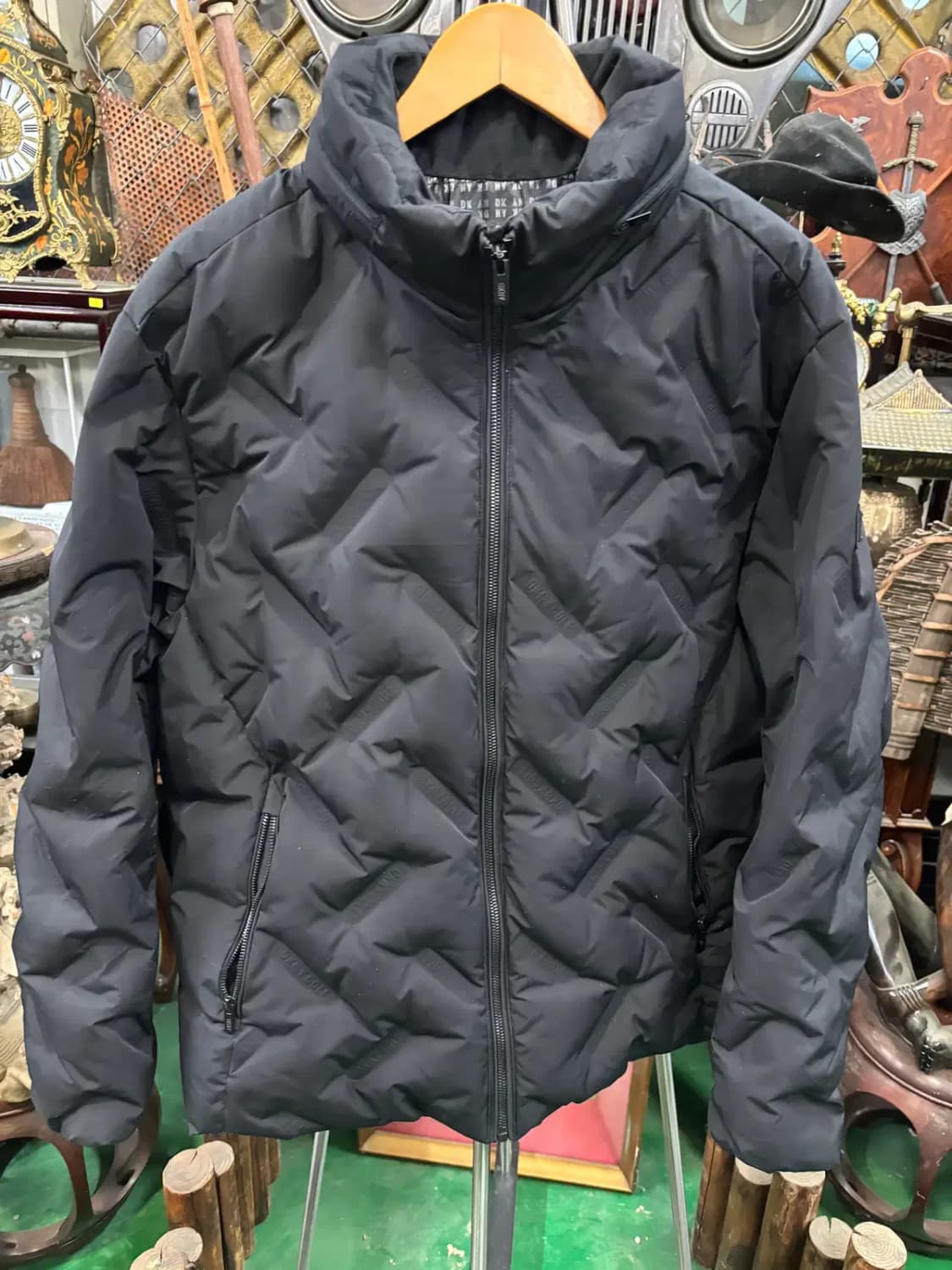 DKNY GOLF 퀄팅(누빔)오리털 경량 패딩 점퍼 상품이미지1