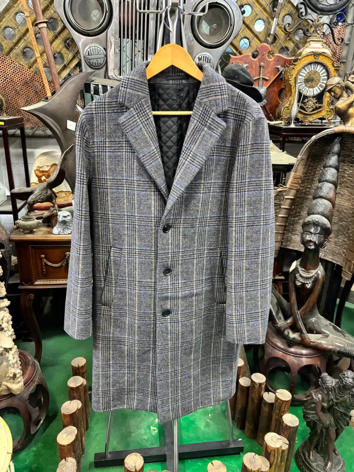 킨록 앤더슨(Kinloch Anderson)핸드메이드 울 모 자켓 코트 상품이미지1