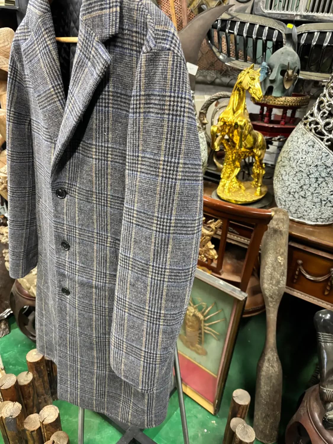 킨록 앤더슨(Kinloch Anderson)핸드메이드 울 모 자켓 코트 상품이미지3