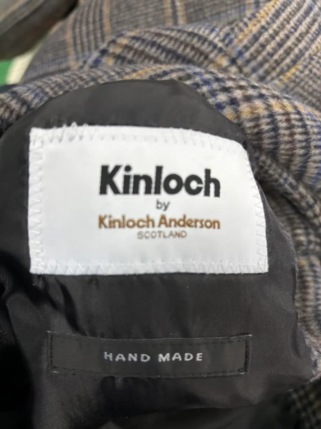 킨록 앤더슨(Kinloch Anderson)핸드메이드 울 모 자켓 코트 상품이미지5