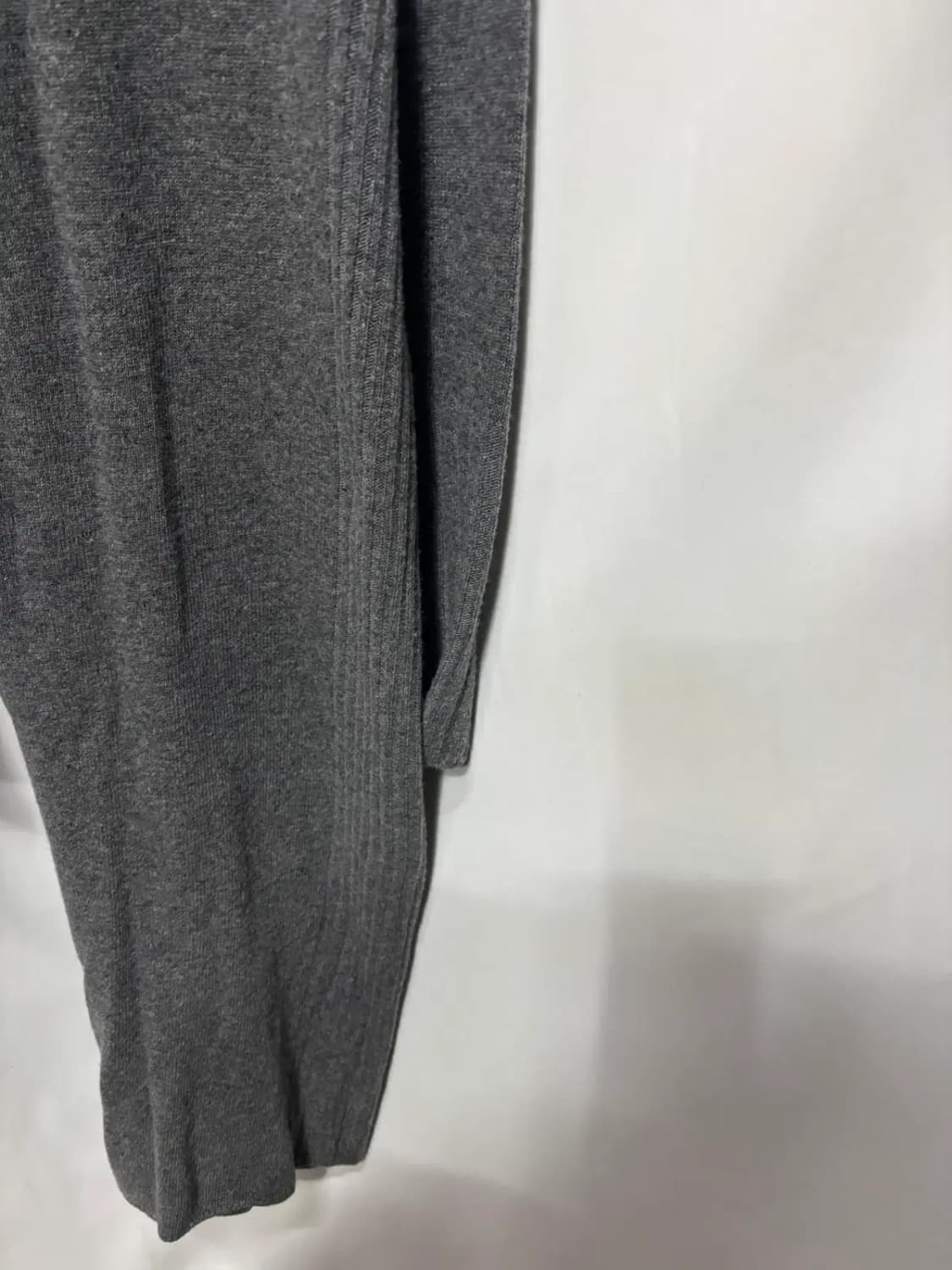 그레이 터틀넥 니트 롱 원피스 상품이미지3