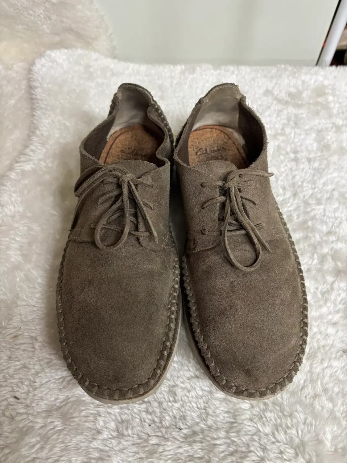 클락스(Clarks)모카신 스타일 스웨이드 슈즈 상품이미지1