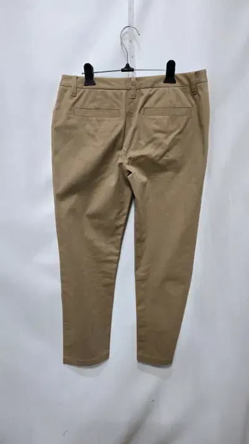 타미힐피거 코튼 여성 베이지 일자팬츠 8 면바지 상품이미지4