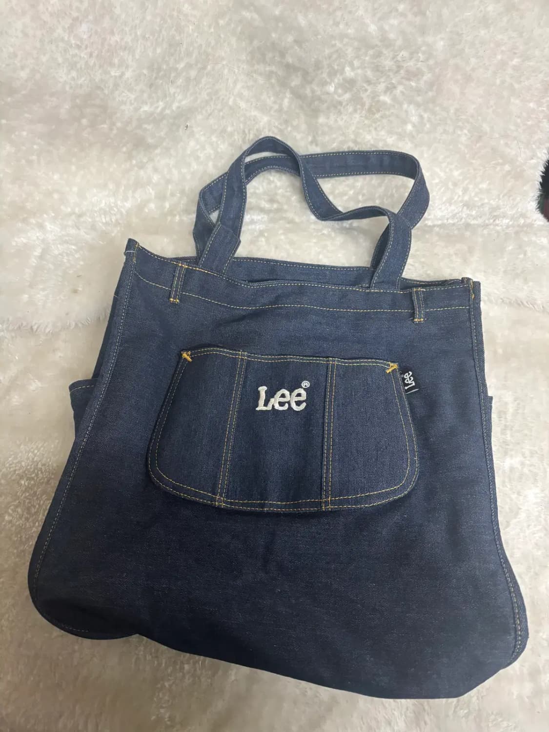 Lee (리) 데일리 데님 토트백 숄더백 상품이미지1