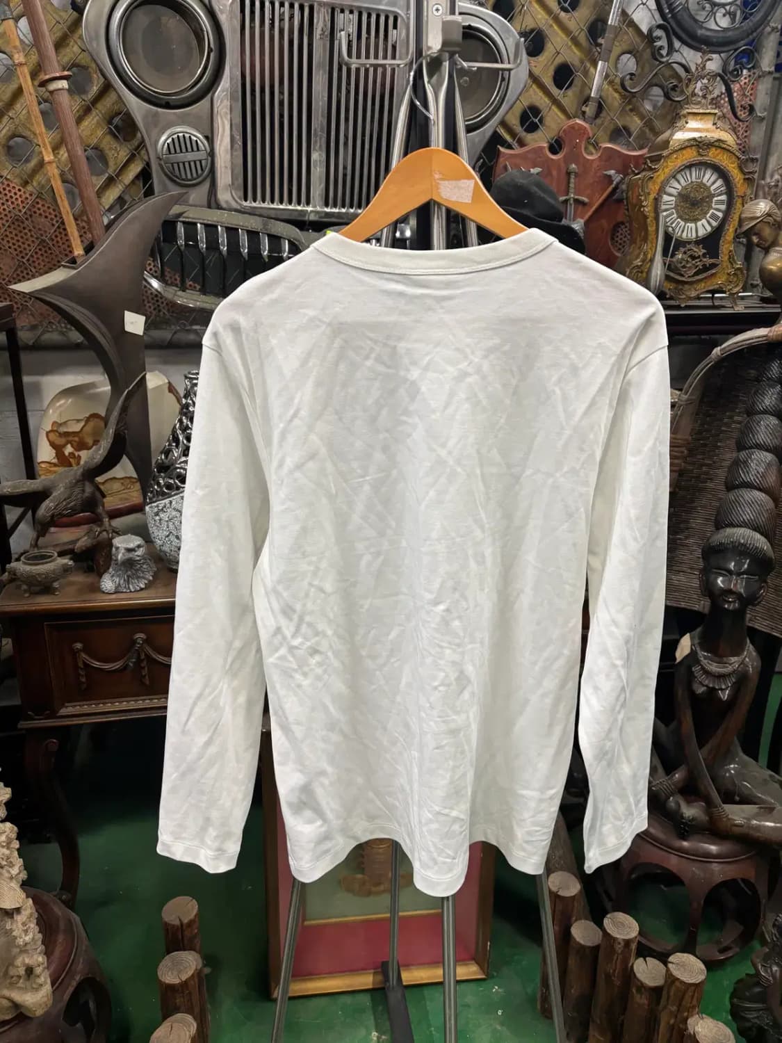 라코스테 (Lacoste)긴팔 순면 라운드넥 티셔츠 상품이미지4