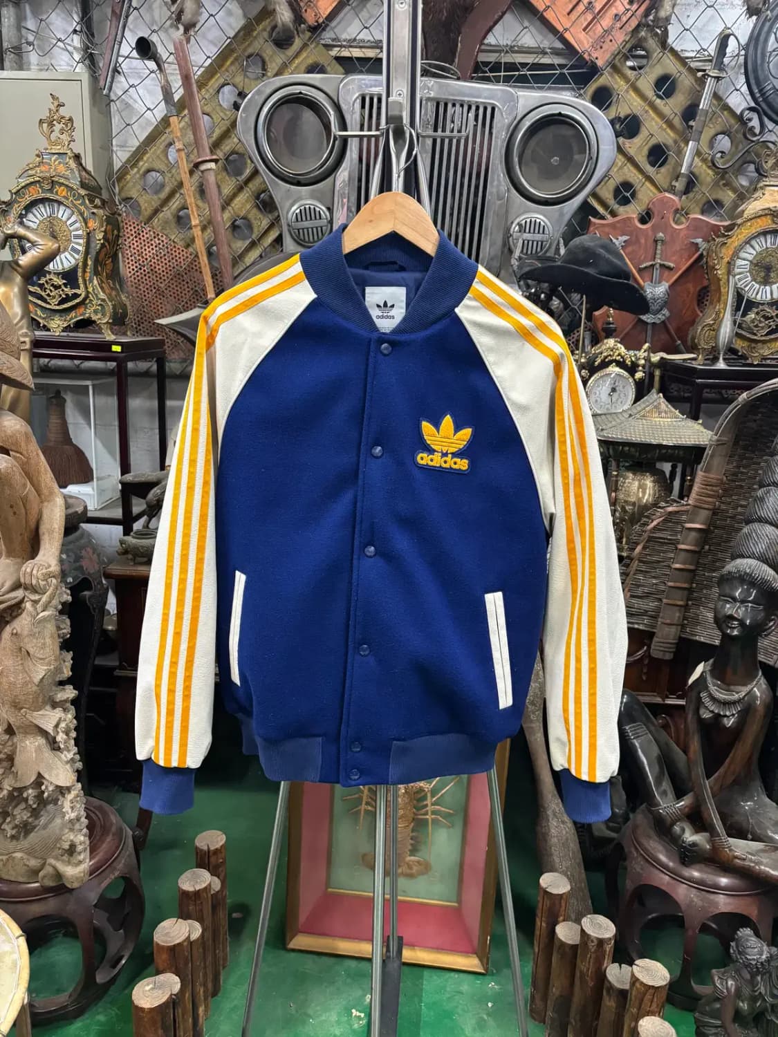 아디다스 오리지널스 SST 바시티 봄버 자켓 점퍼 상품이미지1