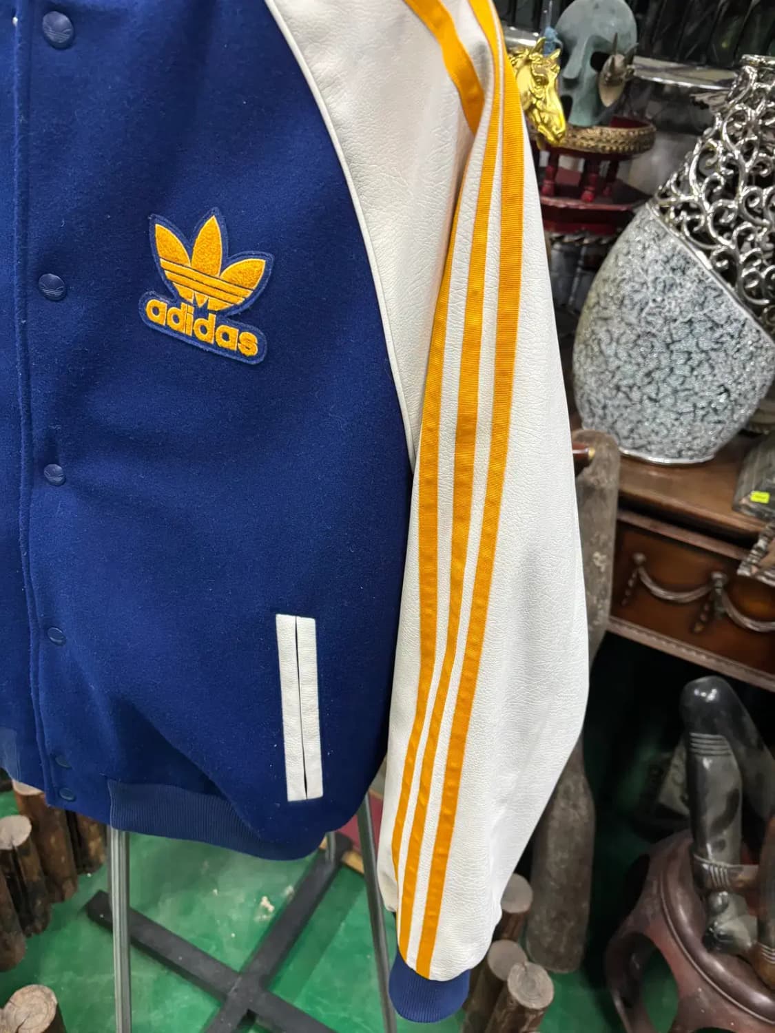 아디다스 오리지널스 SST 바시티 봄버 자켓 점퍼 상품이미지3