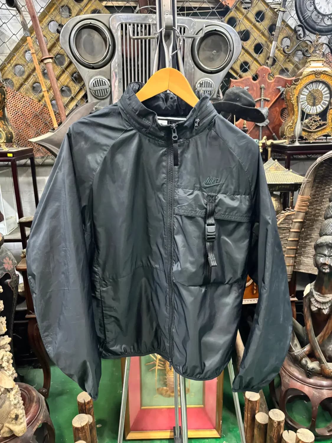 나이키 스포츠웨어 테크 우븐 남성 패커블 라인드 자켓 점퍼 상품이미지1