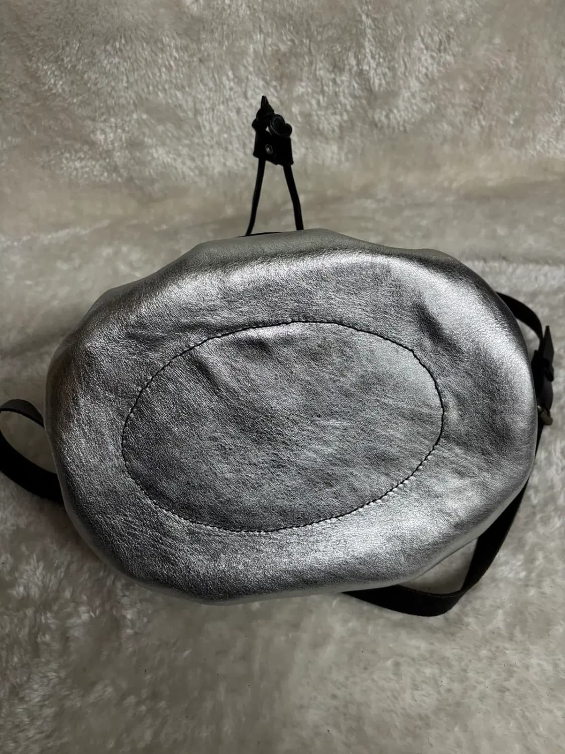 실버 드로스트링 백 복조리 백 상품이미지4