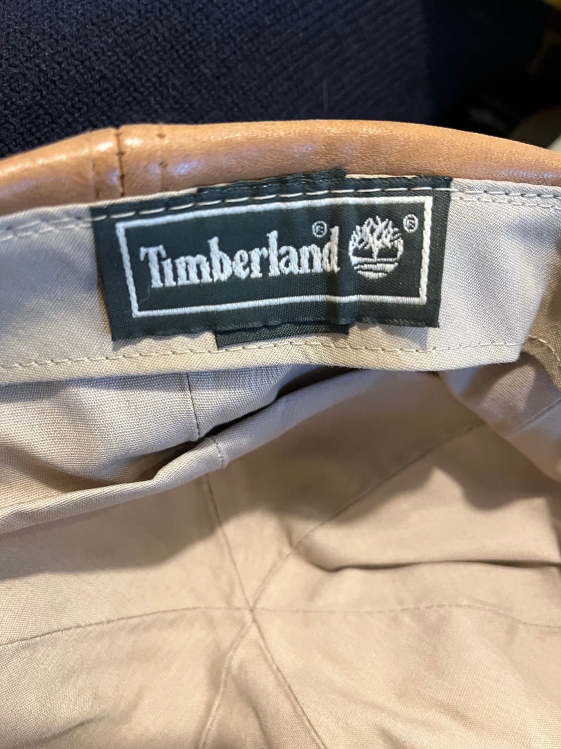 빈티지 90s 팀버랜드 레더 6-panel 상품이미지5