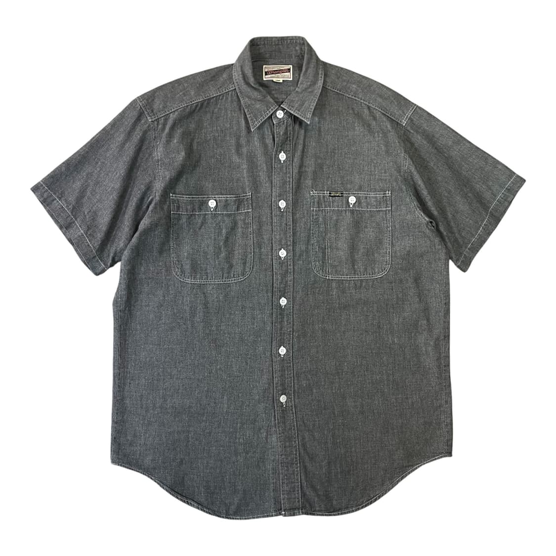 랭글러 데님 반팔 셔츠 상품이미지1