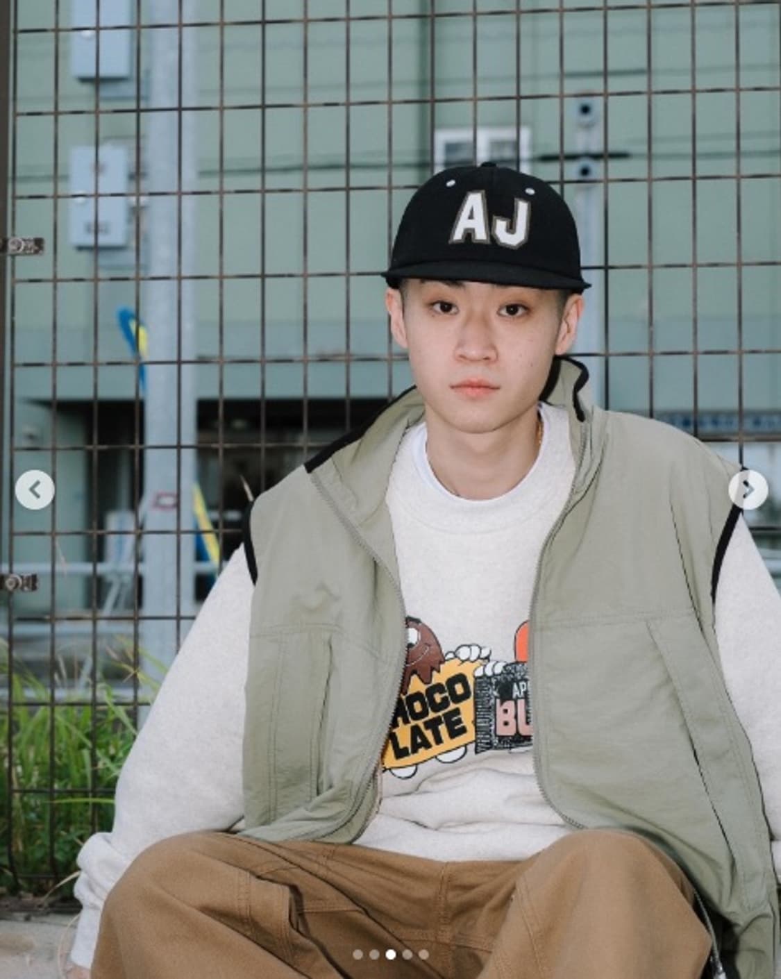 애플버터스토어 x 초콜렛 지져스 팝업 한정 스웻셔츠 애쉬그레이 XL 상품이미지10