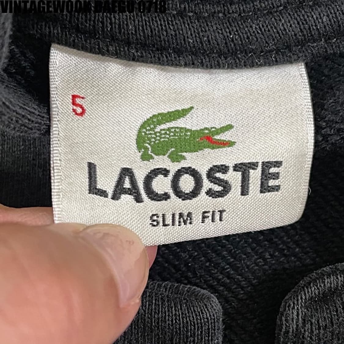 라코스테 밀리터리 후드티 상품이미지3