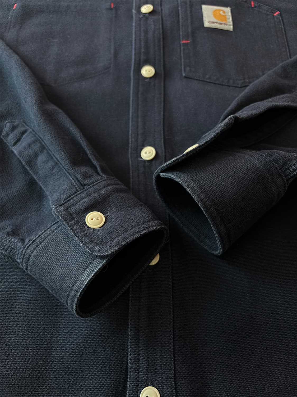 칼하트 네이비 셔츠 상품이미지5