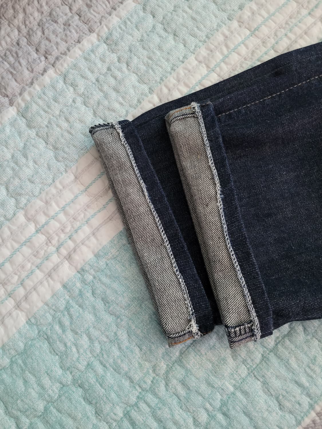 리바이스 재팬 507 레귤러스트레이트 진청진 탭34 (실32사이즈) 상품이미지10