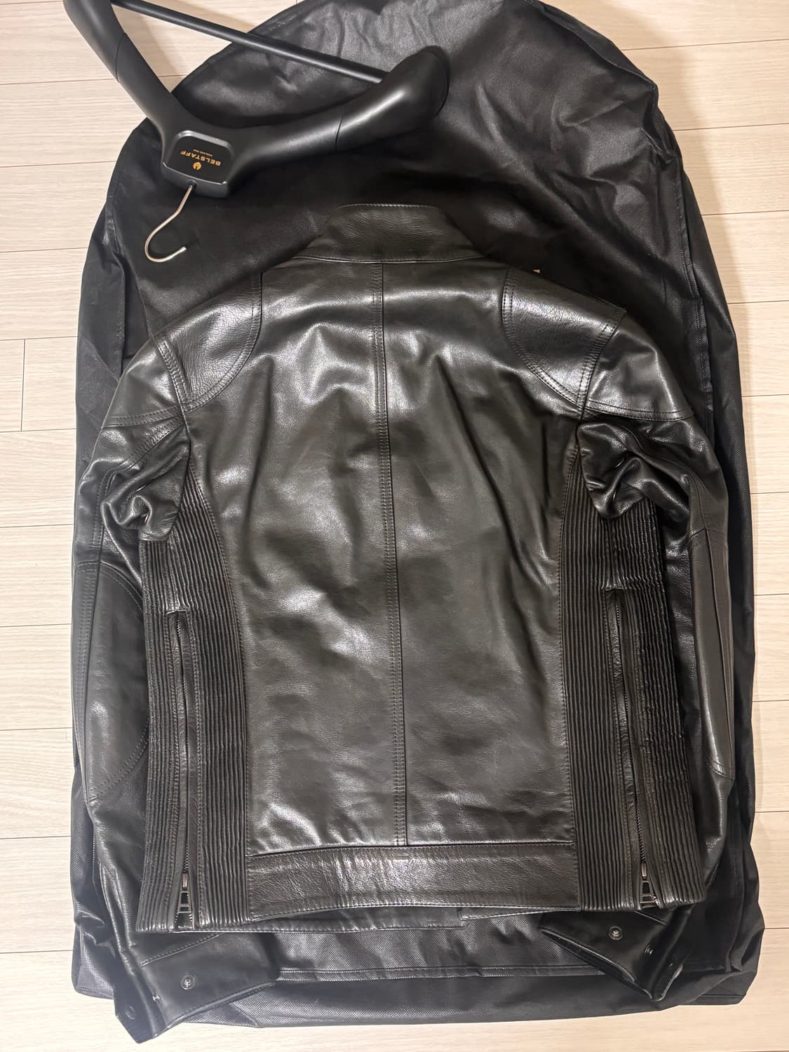 (44size) 벨스타프 갱스터 블랙 가죽자켓 상품이미지2