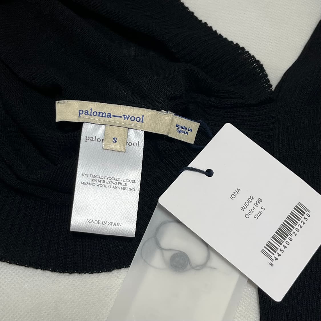 [XS,S,M]팔로마울 Igna 가디건/블랙 상품이미지4
