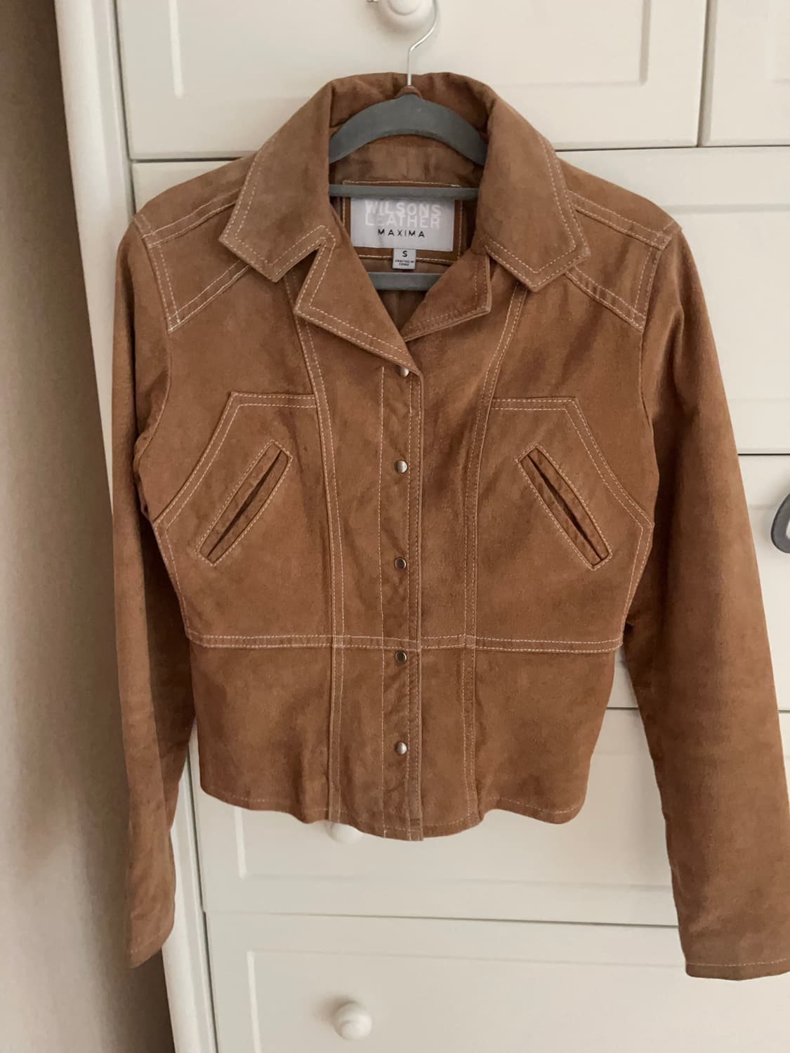 Wilsons leather 빈티지 스웨이드 자켓 상품이미지1