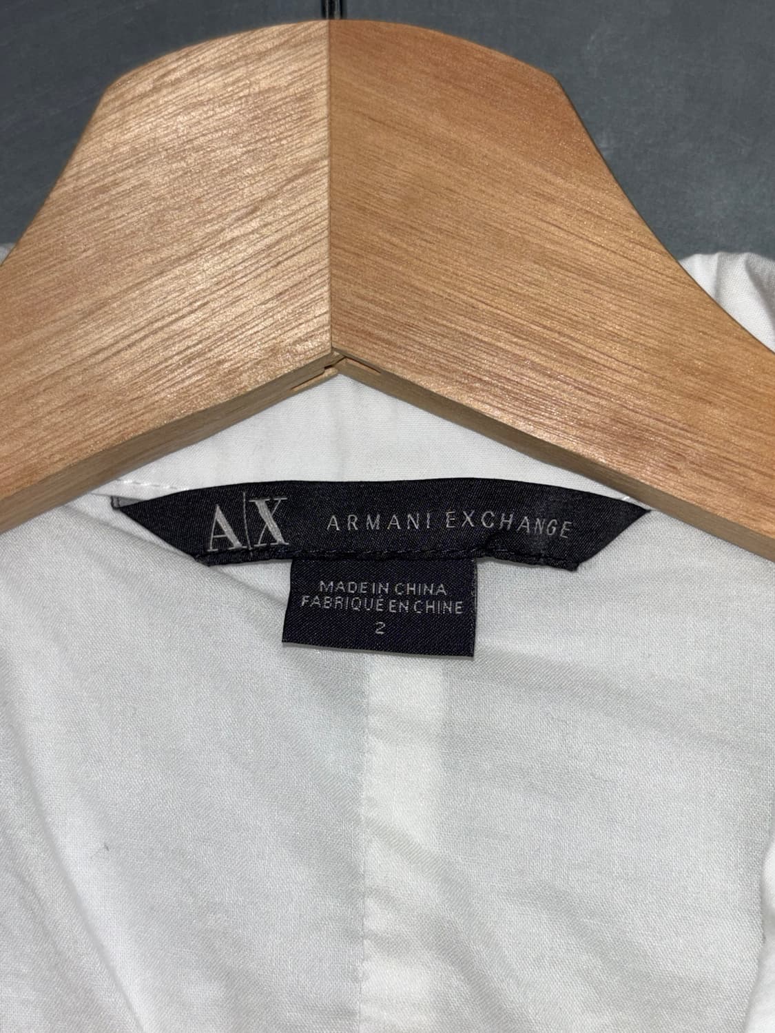 Armani Exchange 아르마니익스체인지 화이트 코튼 나시 원피스 상품이미지7