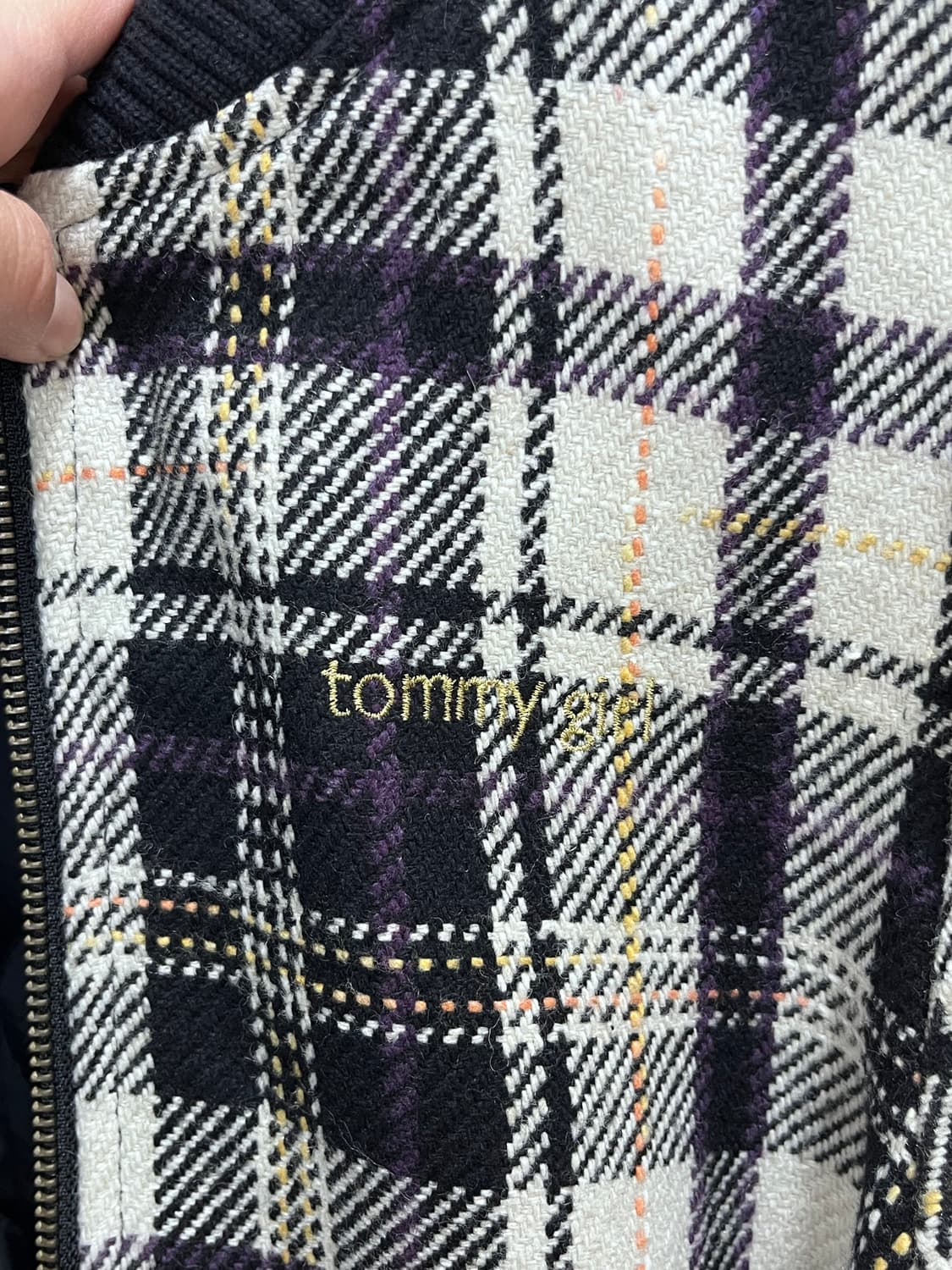 타미힐피거 체크 울 자켓 상품이미지8