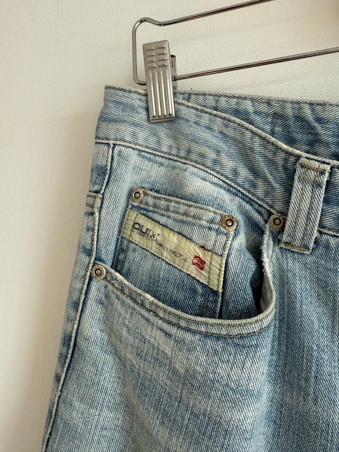 올드 퀵실버(QUIKSIVER) Y2K 데님 팬츠 상품이미지4