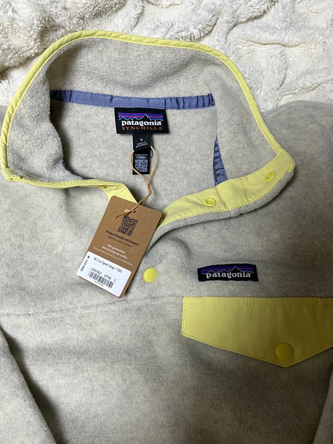 파타고니아 신칠라 새상품 상품이미지2