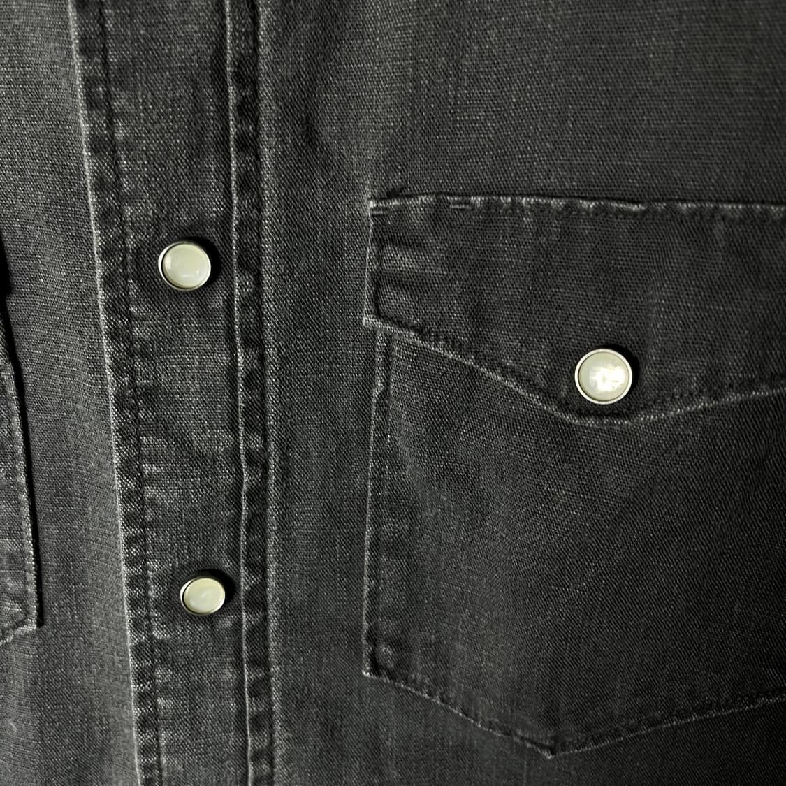 [United Arrows] 셔틀노트 데님 웨스턴 셔츠 상품이미지4