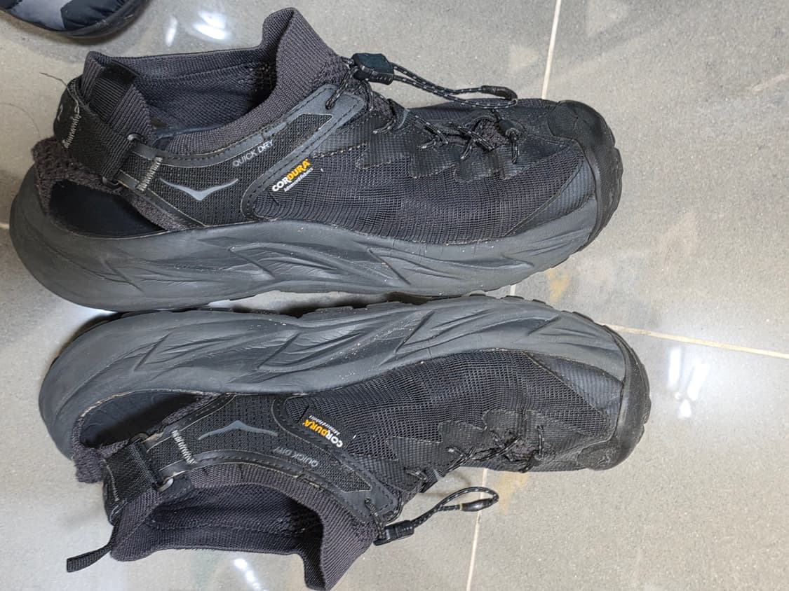 판매)호카 호파라2 블랙 샌들 270 상품이미지5