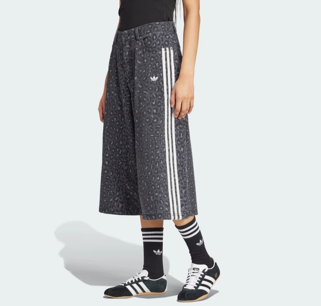 레오파드 데님 버뮤다 쇼츠 KA2675 상품이미지2