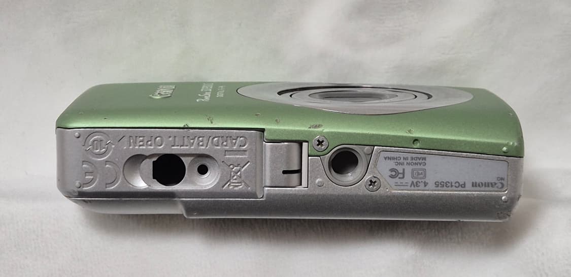 빈티지 디카)캐논 익서스 95 그린 판매합니다 상품이미지5