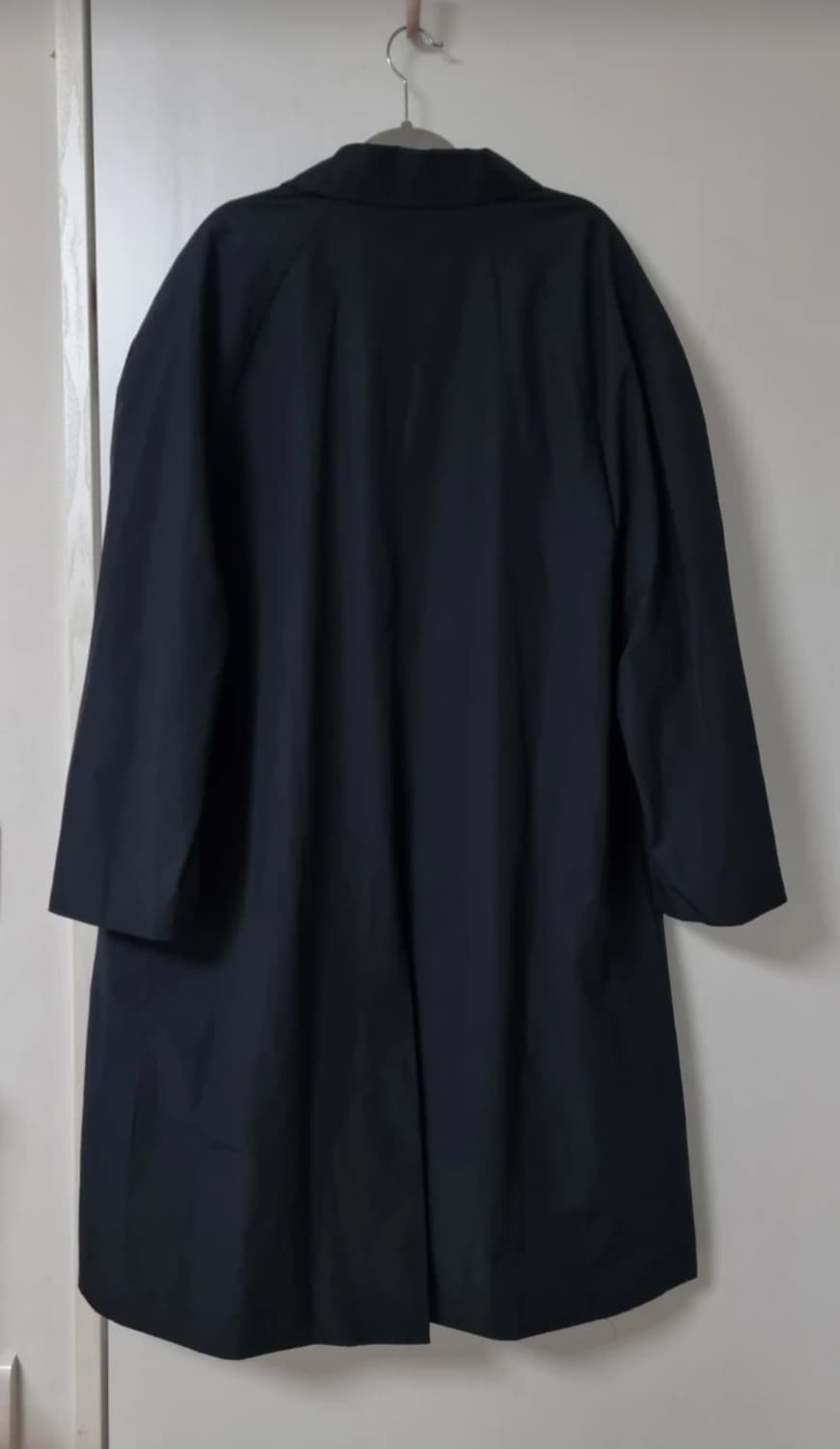 틀영 블랙 바바리 트렌치코트 상품이미지3