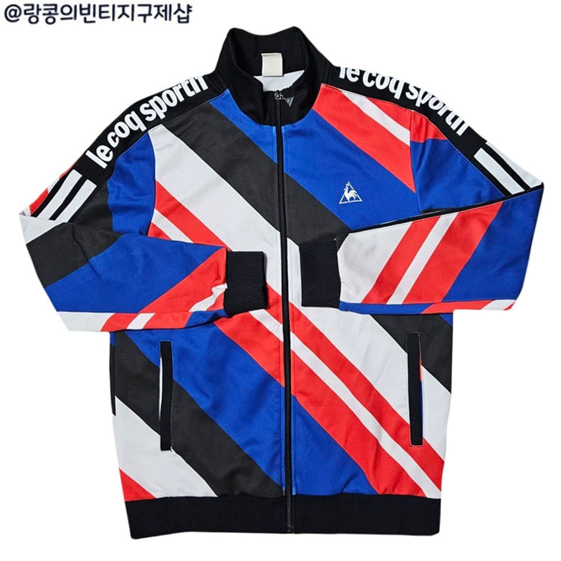 르꼬끄 스트릿 패턴 져지 자켓 상품이미지1