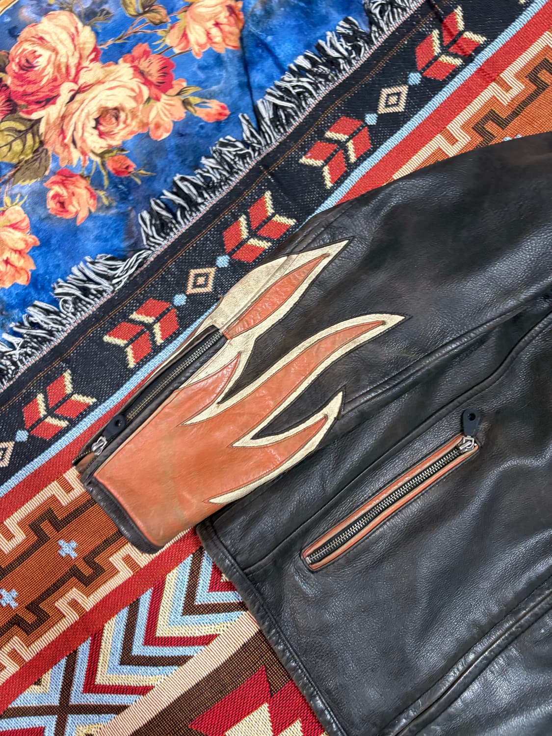 할리데이비슨 카우하이드 레이싱 레더자켓 상품이미지6