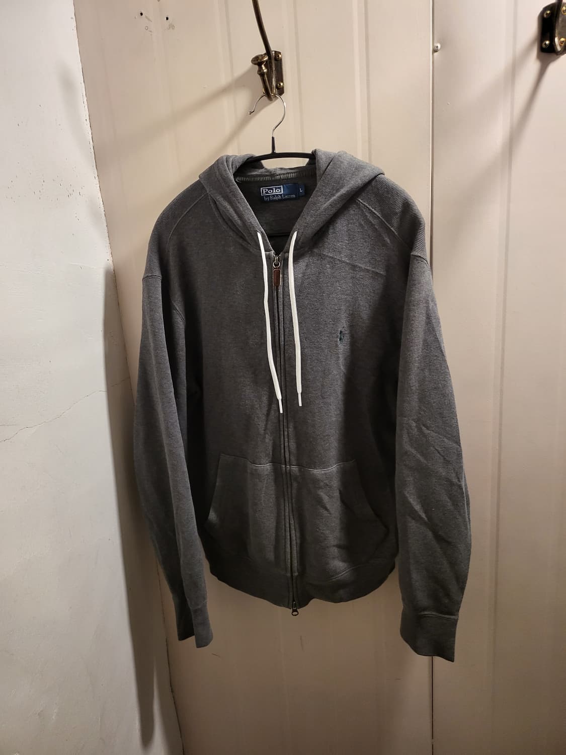 [L]폴로 랄프로렌 그레이 후드집업 상품이미지1