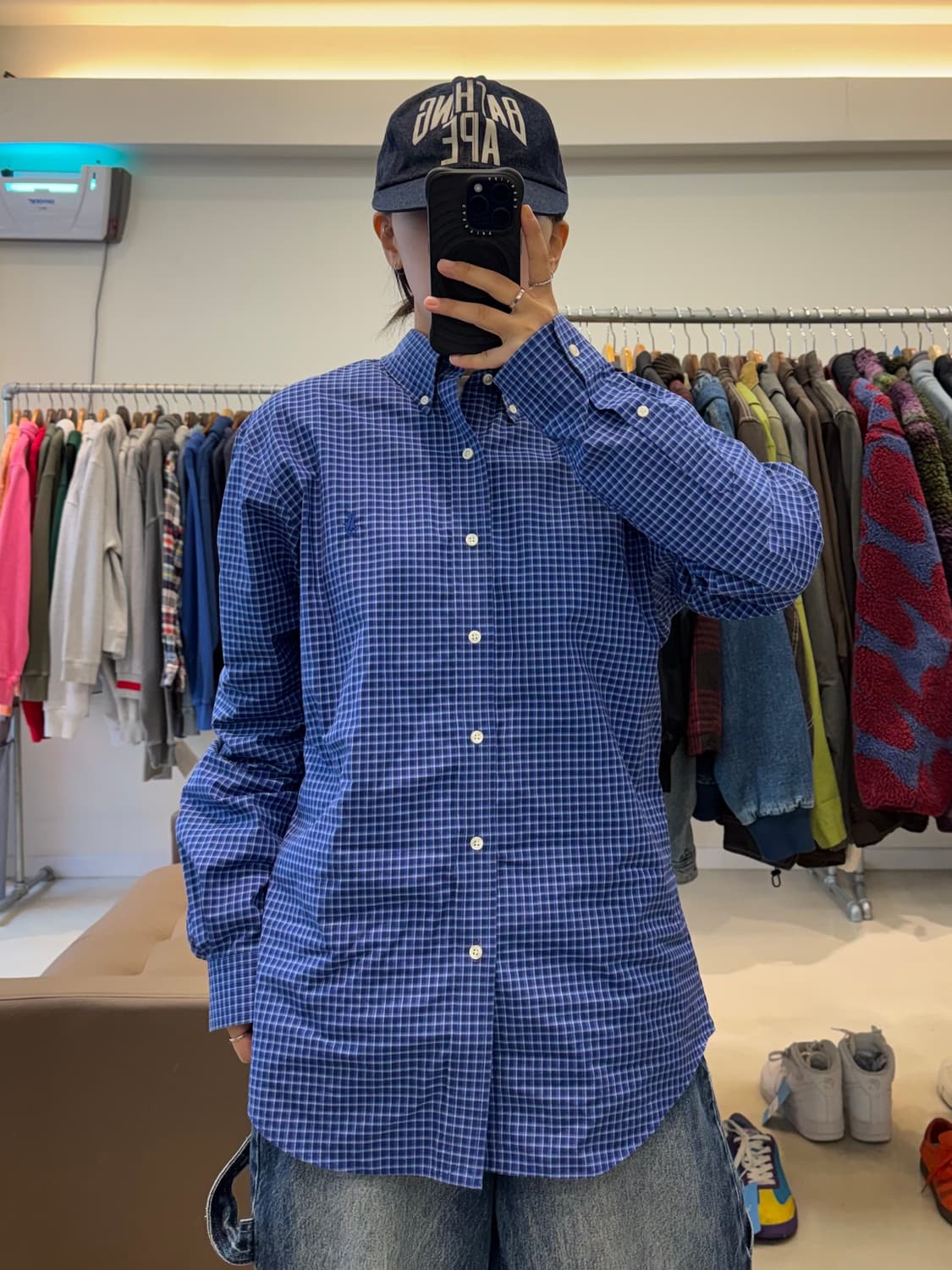 폴로 랄프로렌 체크 셔츠 상품이미지5