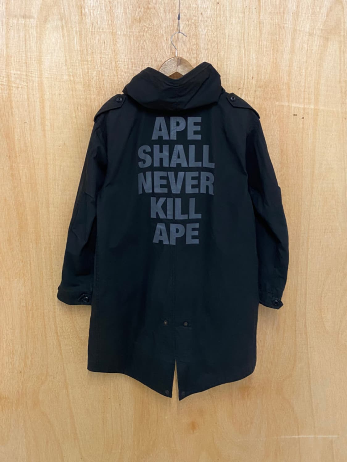 BAPE saru fishtail parka 베이프 사루 피쉬테일 파카 상품이미지1
